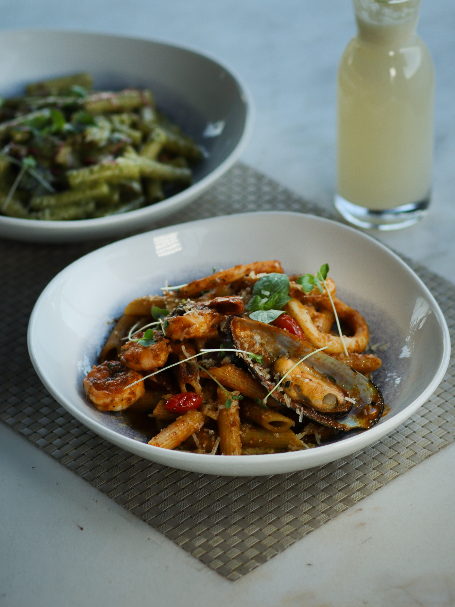 Sea Food Penne Marinara